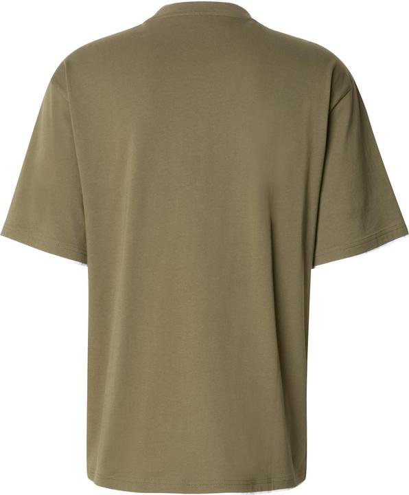 Produktbild Urban Classics Contrast Tall Tee olive/white XL (XL)