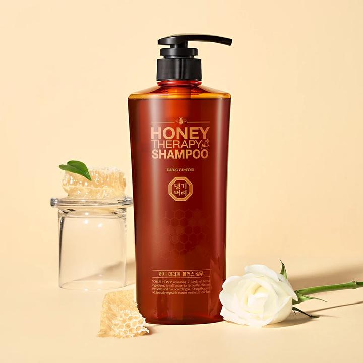 Actual product image Daeng Gi Meo Ri Honey Therapy Shampoo Plus 500ml (Liquid shampoo, 500 ml)