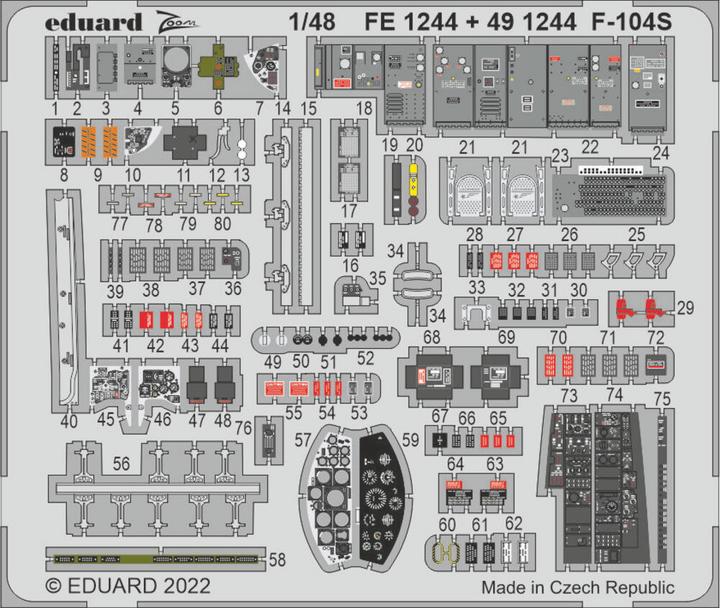 Produktbild Eduard F-104S for KINETIC