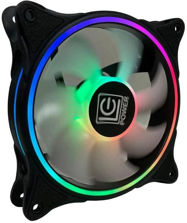 Image du produit LC-Power LC-CF-120-ARGB-B Noir Ventilateur de boîtier 120mm 12x12CM retail (120 mm, 1 x)