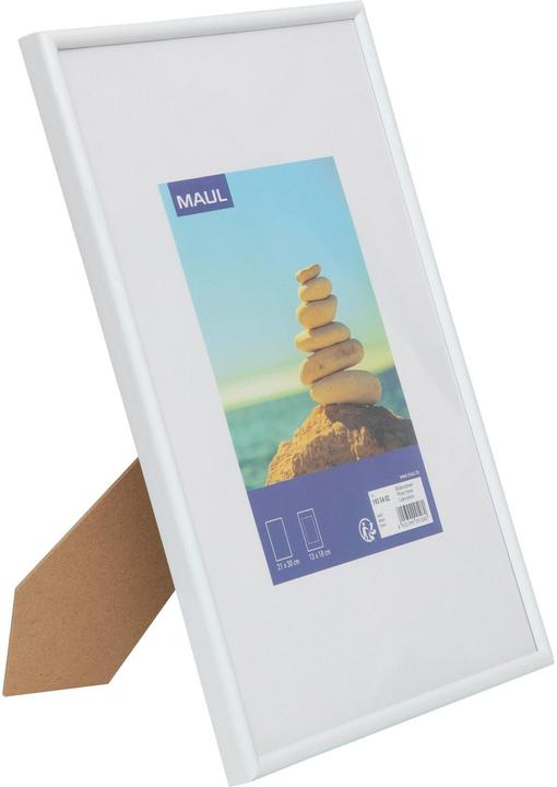 Actual product image Maul 1935402 Picture Frame Paper Size: 21 x 30 cm White (21 x 30 cm)