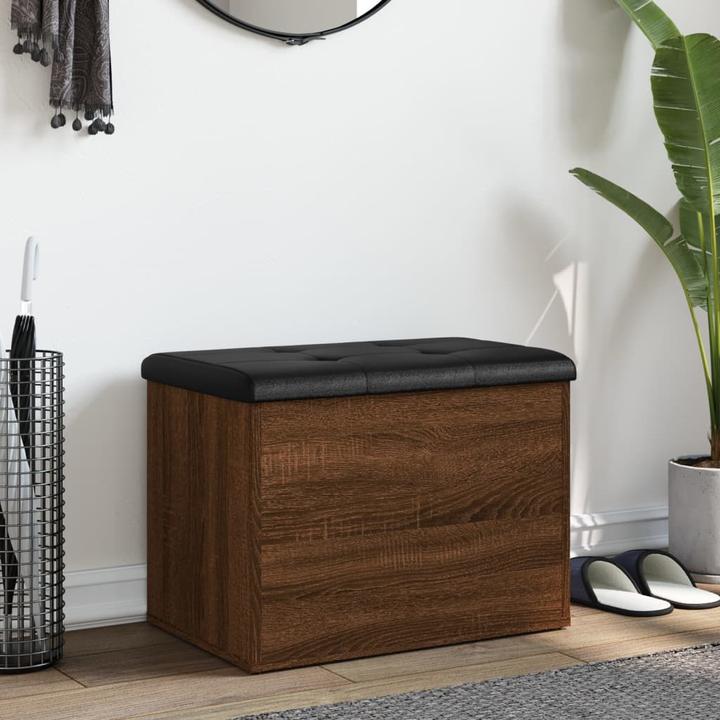 Produktbild VidaXL Sitzbank mit Stauraum Braun Eiche 62x42x45 cm (42 cm)