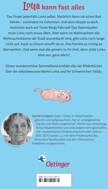 Productafbeelding Das grosse Buch von Lotta (Duits, Astrid Lindgren, 2021)
