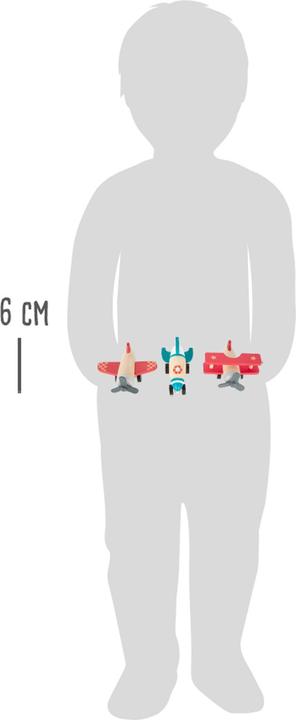 Actual product image small foot Pullback Flyer Set