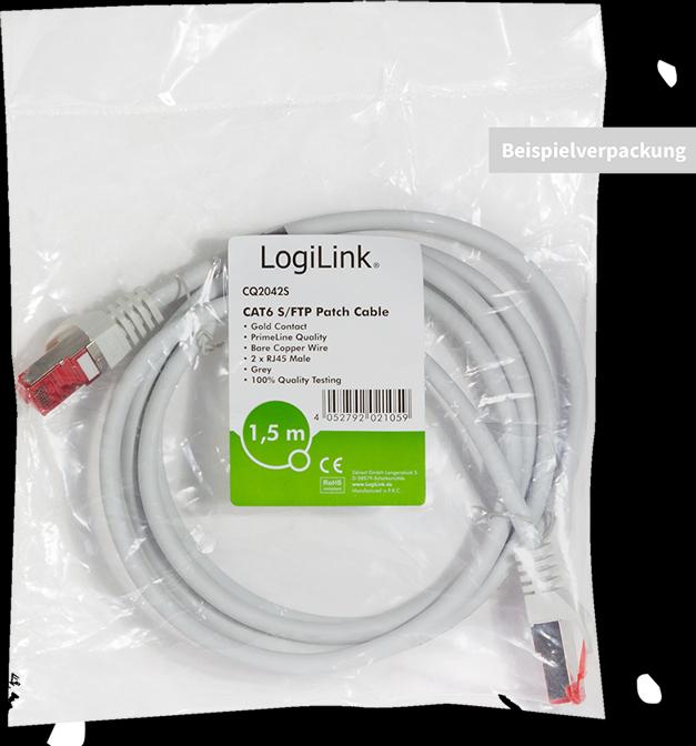 Actual product image LogiLink Network cable (S/FTP, CAT6, 7.50 m)