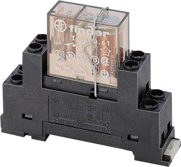 Actual product image Finder Relay socket with bracket 1 pc. relay socket with bracket (Relay socket)