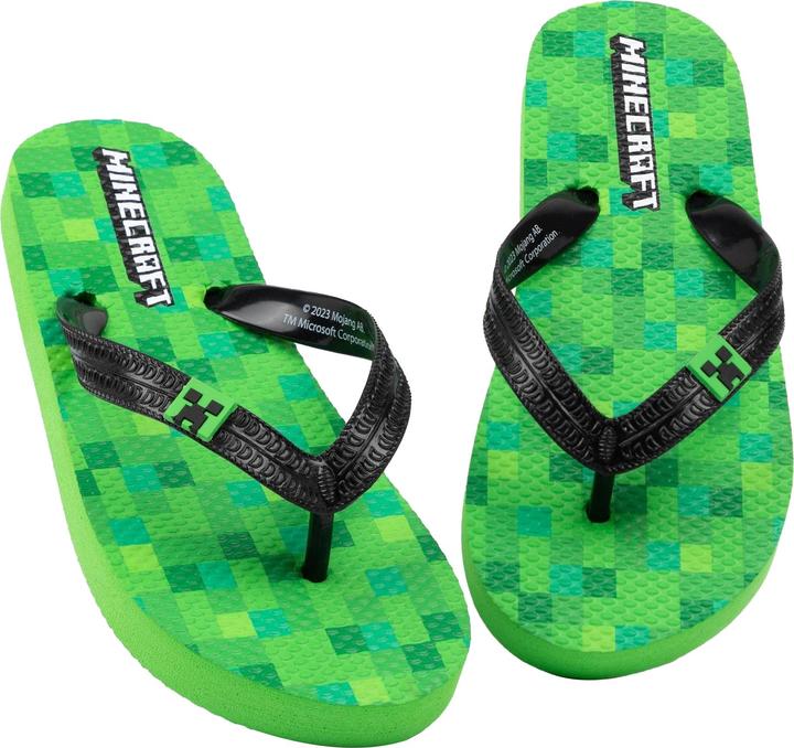 Produktbild Minecraft Creeper Flip Flops (37)