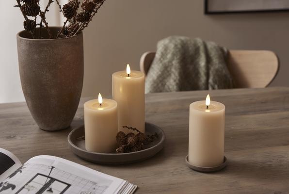 Actual product image Star Trading LED Pillar Candle Flame Flow (1 x)