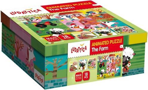 Produktbild Lisciani Animated 18pcs La Ferme (18 Teile)