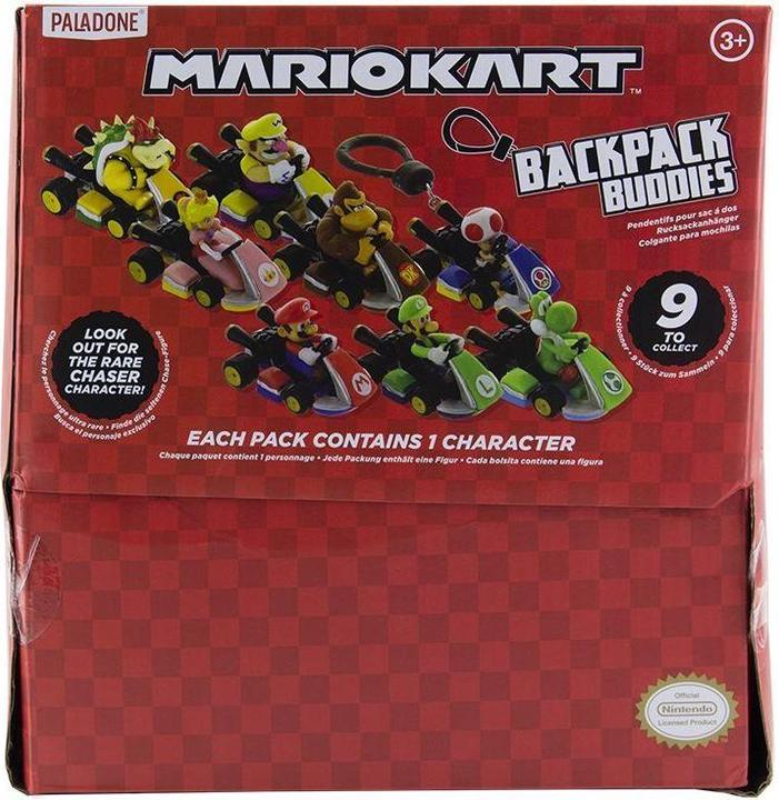 Actual product image Paladone Products Mario Kart Porte Cles Mystere Presentoir