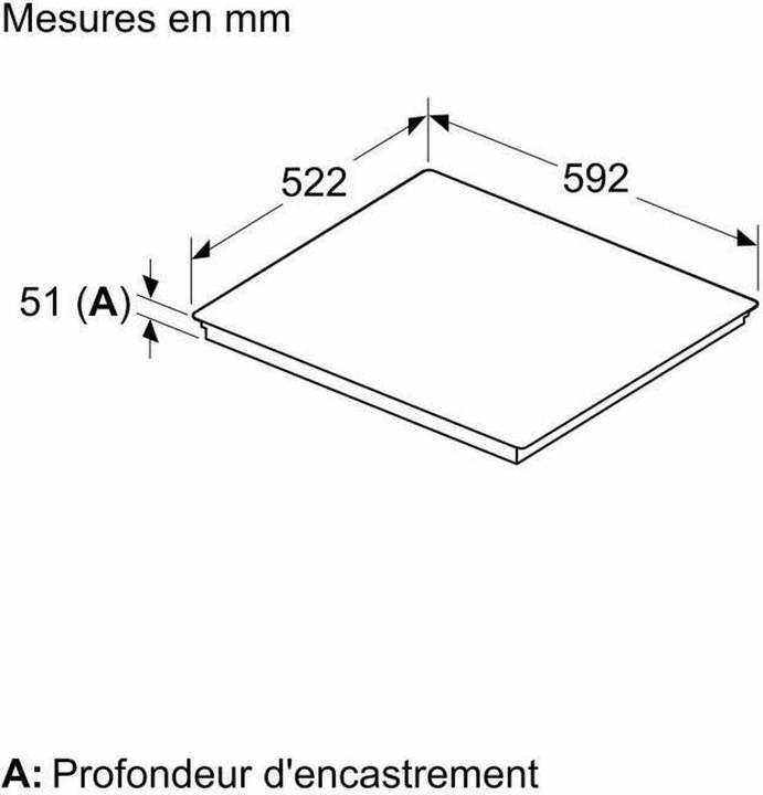 Produktbild Neff T66FTX4L0 (59.20 cm, Elektrokochfeld)