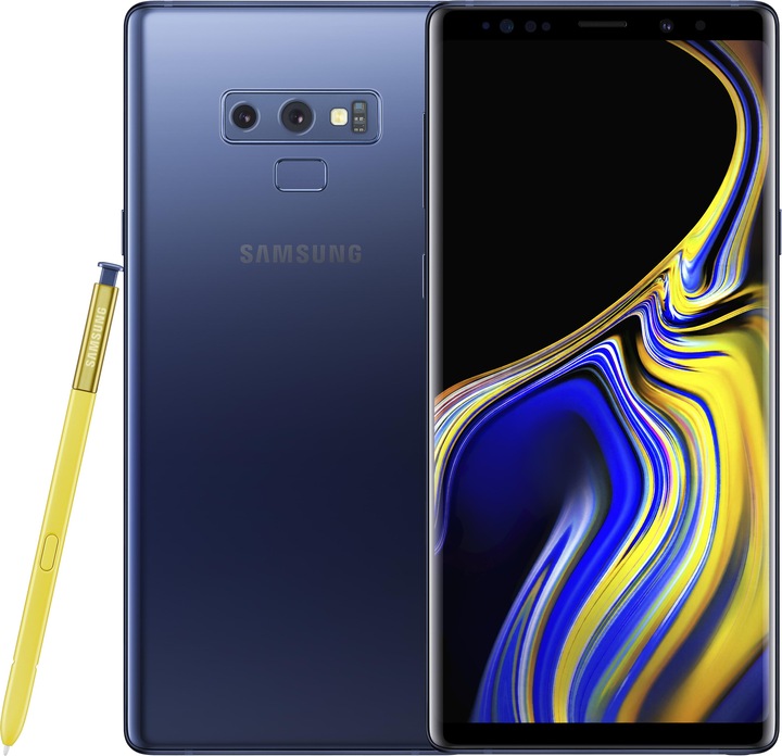 Samsung Galaxy Note9 (512 GB, Ocean Blue, 6.40", Hybrid Dual SIM, 12 Mpx, 4G)
