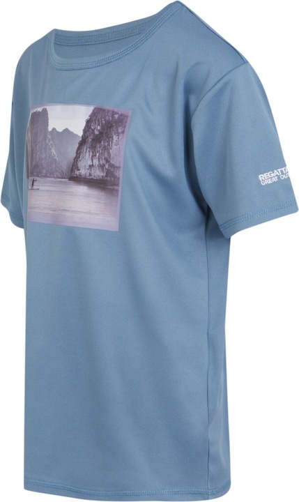 Actual product image Regatta Childrens/Kids Alvardo VIII Scenery T-Shirt (116)