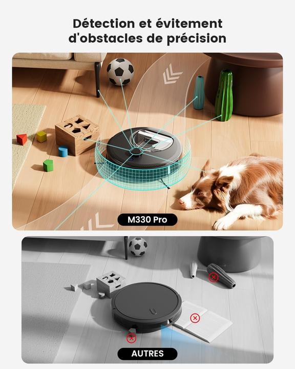 Immagine prodotto Aspirapolvere Robot con Funzione di Lavaggio (Panno)