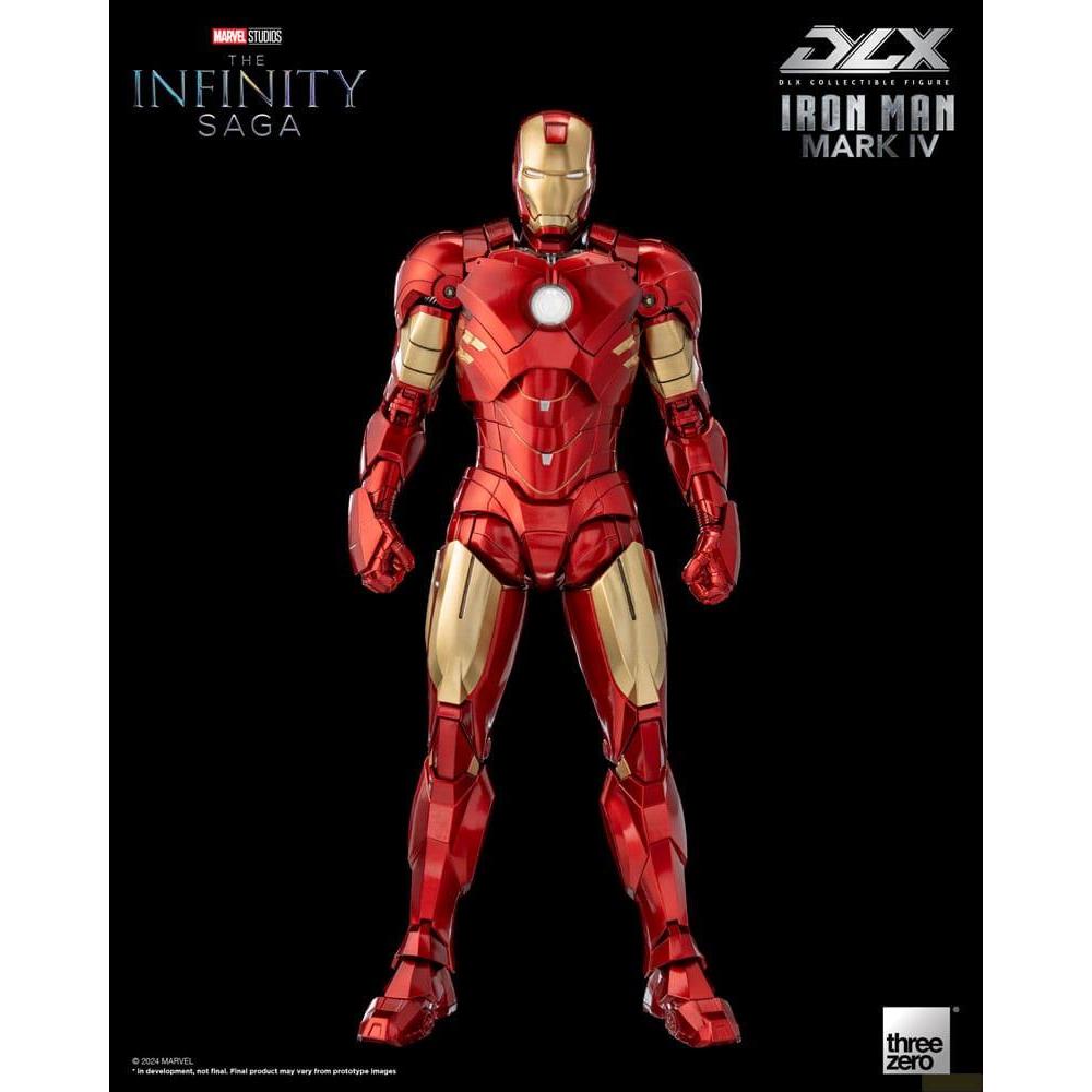 ThreeZero Infinity Saga DLX Actionfigur 1/12 Iron Man Mark 4 17 cm