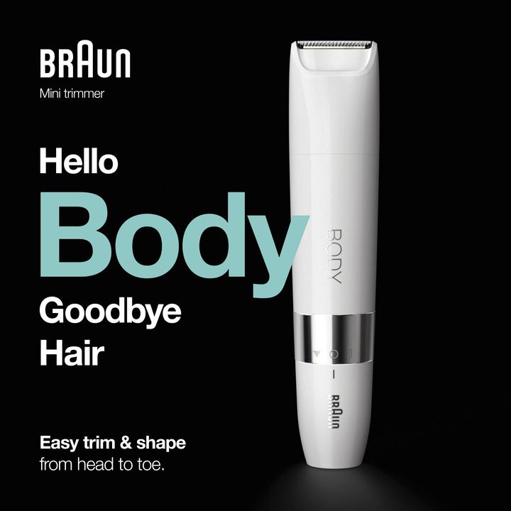 Actual product image Braun Body Mini Trimmer