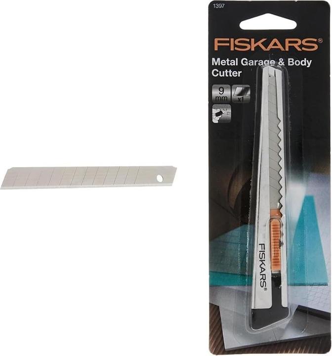 Produktbild Fiskars Profi flach Cuttermesser silber 9 mm (Cutter)