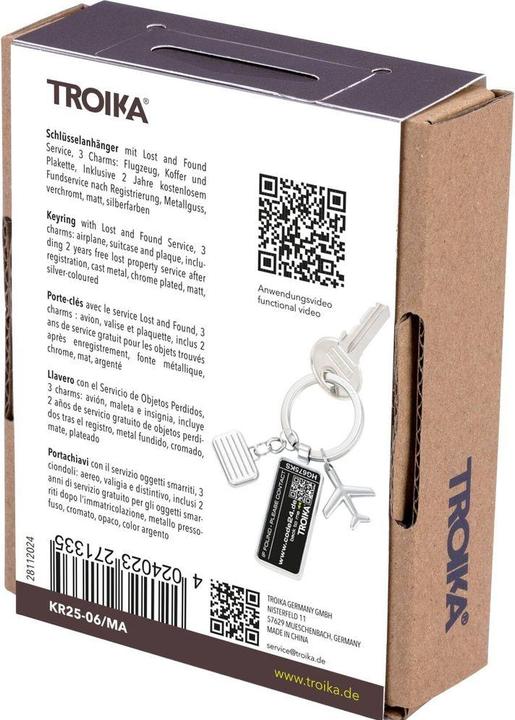 Produktbild Troika Schlüsselanhänger CODE24