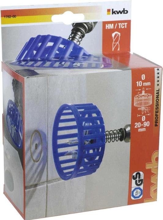 Actual product image kwb Carbide circle cutter with protection cage (9 mm)