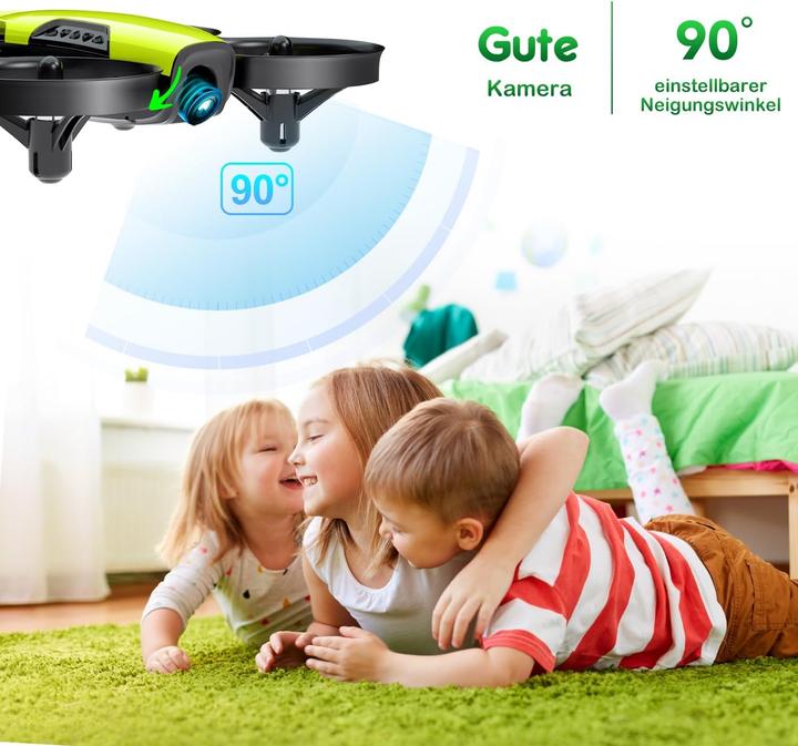 Produktbild Loolinn Mini-Drohne U61 mit Kamera & 21 Min. Flugzeit