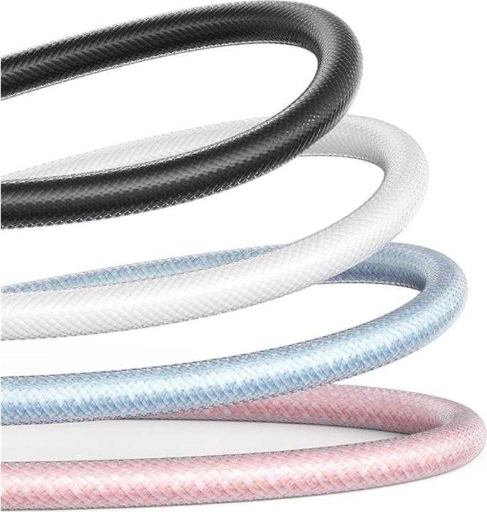 Produktbild Usams Kabel Cloud Series US-SJ658 6A USB-A do USB-C 1,2m biały (1.20 m, USB 3.2 Gen 1, 66 W)