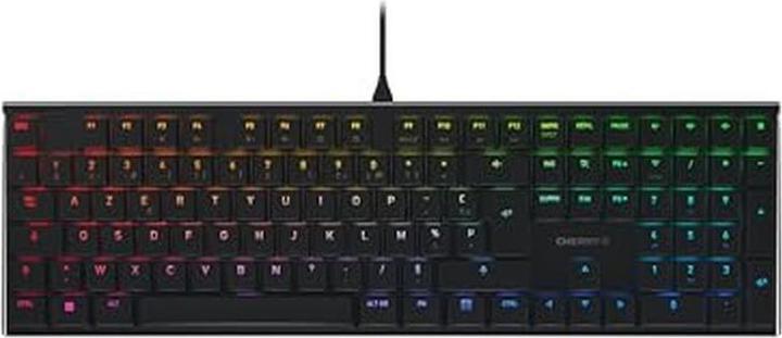 CHERRY MX 10.0N Tastatur USB AZERTY Französisch (FR, Kabelgebunden)