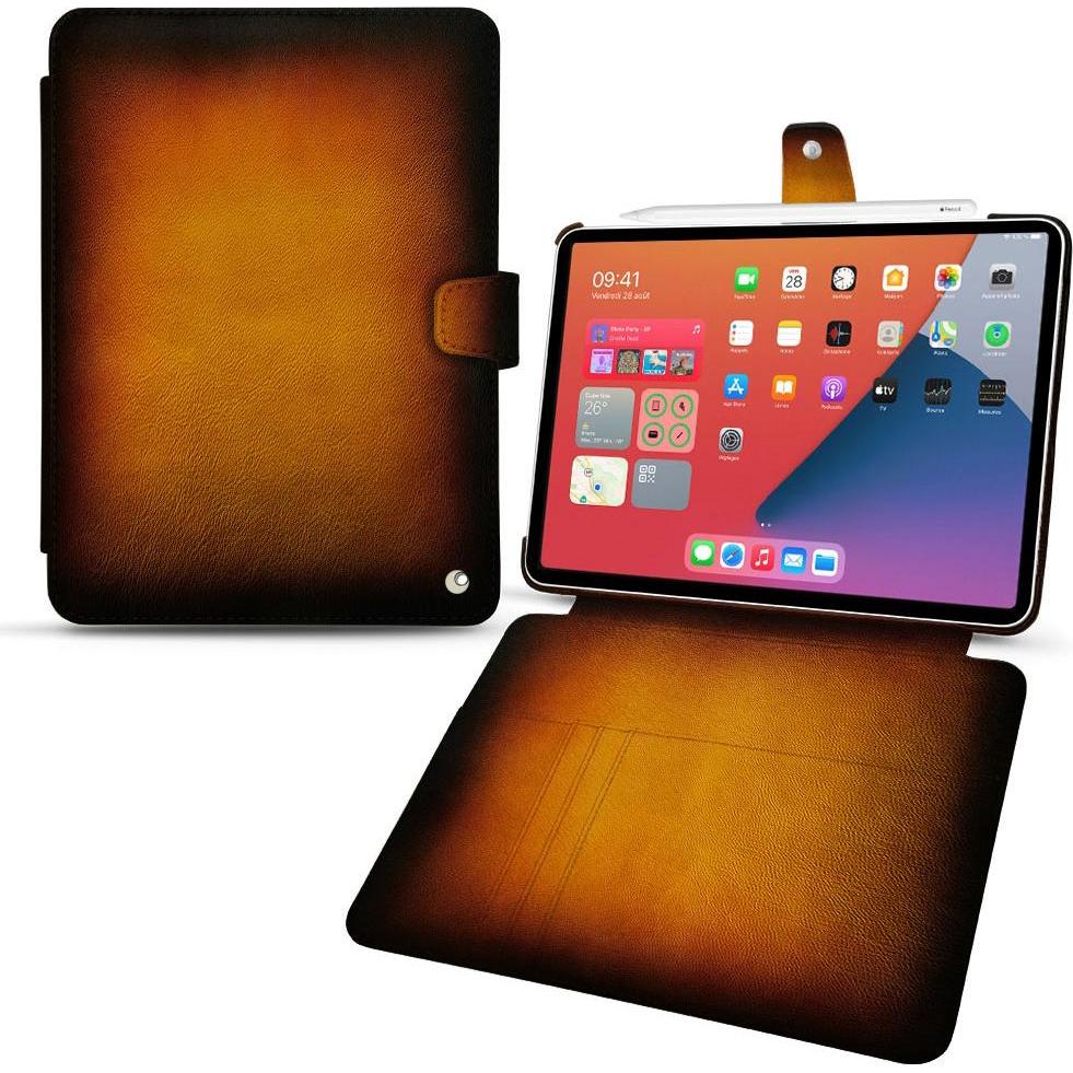 Noreve Lederschutzhülle Wallet (iPad mini 6), Tablet Hülle, Violett