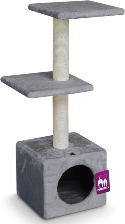 Immagine prodotto Petrebels Bastardi economici Boston 90 Cat Tree (90 cm, Grigio chiaro)