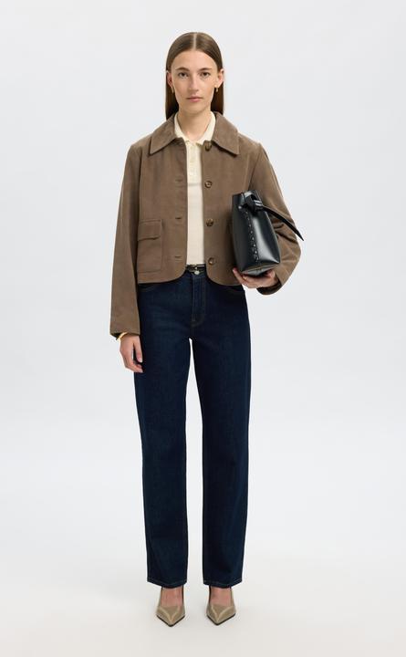 Image du produit Selected Femme 100% Merinowoll Polohemd aus Strick (S)
