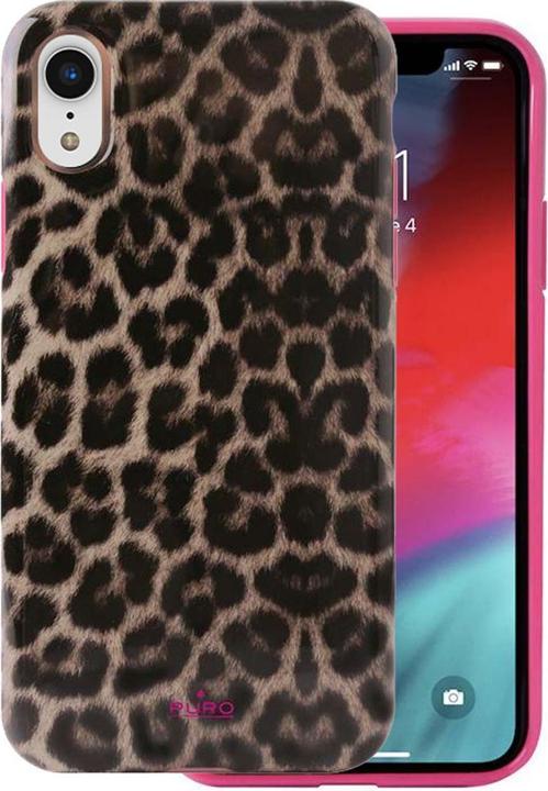 Actual product image Puro Dėklas Glam Leopard Cover iPhone XR (leo 2) Limited Edition (Apple iPhone XR)