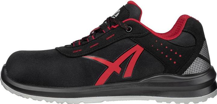 Productafbeelding Albatros GRID LOW SRC 648710210000046 Veiligheidsschoen S3 Schoenmaat (EU): 46 Zwart, Rood 1 paar (S3, 46)