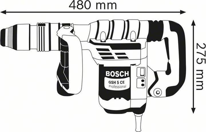 Image du produit Bosch Professional GSH 5 CE (Perceuse à percussion)