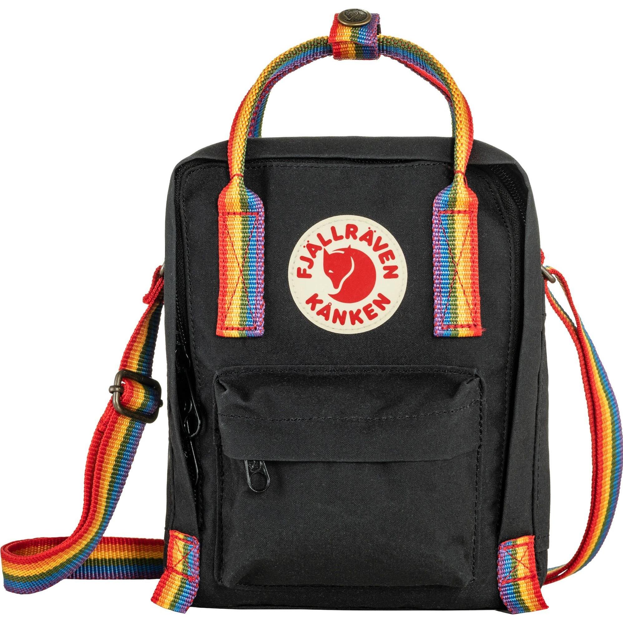 Fjällräven, Handtasche, Kånken Rainbow Sling, Schwarz