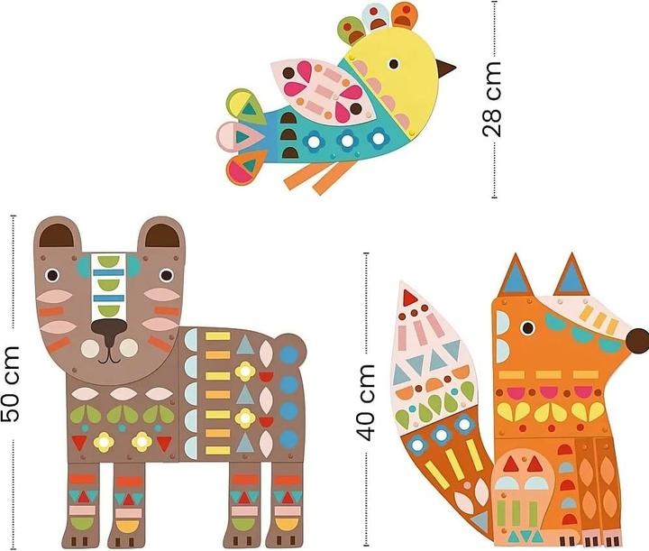 Image du produit Djeco Bricolage avec du papier Grands animaux