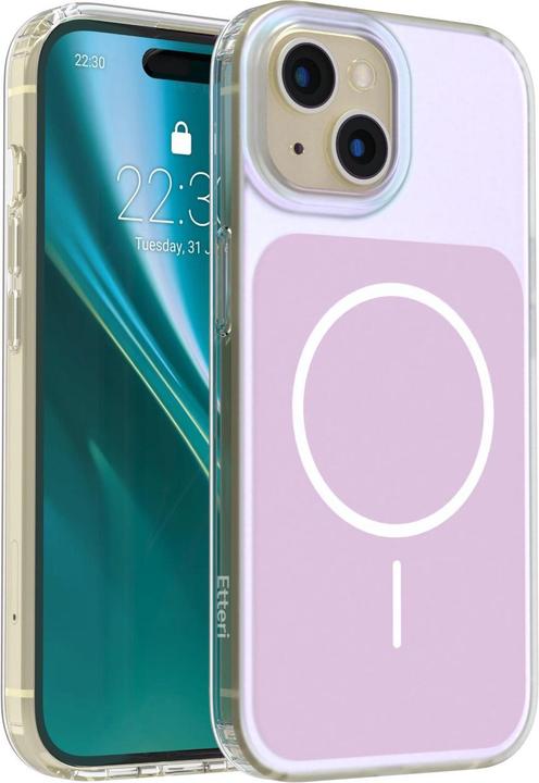 Immagine prodotto Etteri Hidden Pearl case for iPhone 15 6,1" pink (Apple iPhone 15)