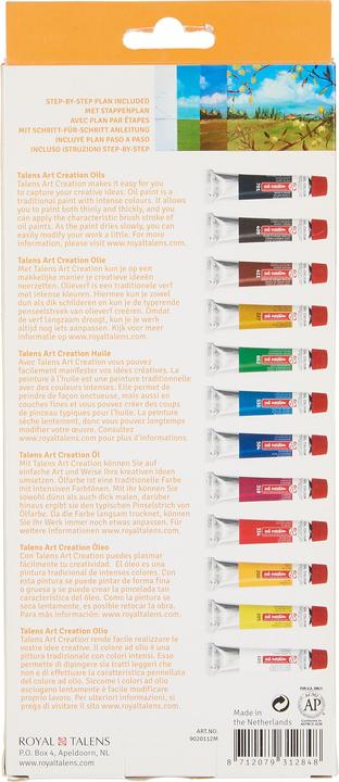 Image du produit Talens Ölmalset (12 ml)