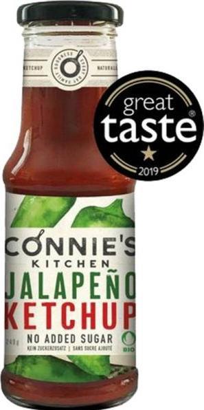 Actual product image Connie's Kitchen Ketchup Jalapeno Organic (340 g)