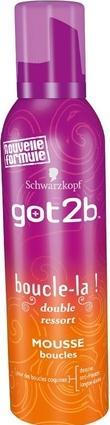 Image du produit Schwarzkopf Got2b Boucle-la! Mousse capillaire (Mousse coiffante, 250 ml)