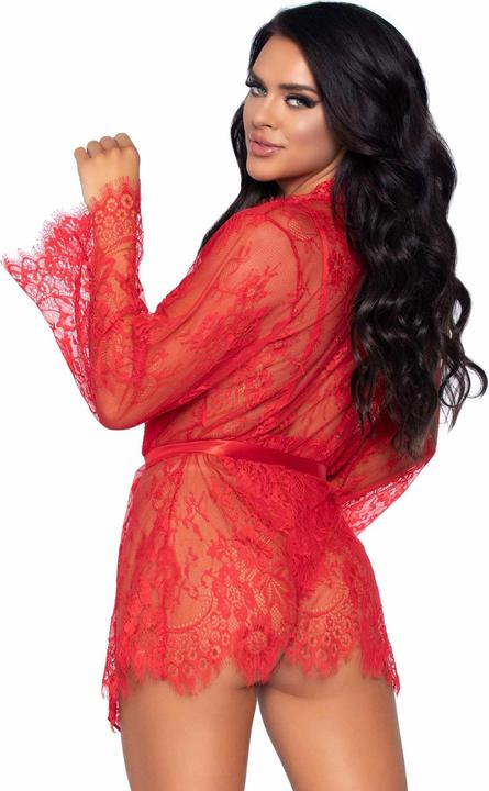 Actual product image Leg Avenue Set Body & Kimono (L)