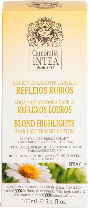 Immagine prodotto Inteacosmetics CAMOMILA loción cabello reflejos rubios 100 ml (100 ml, Shampoo liquido)