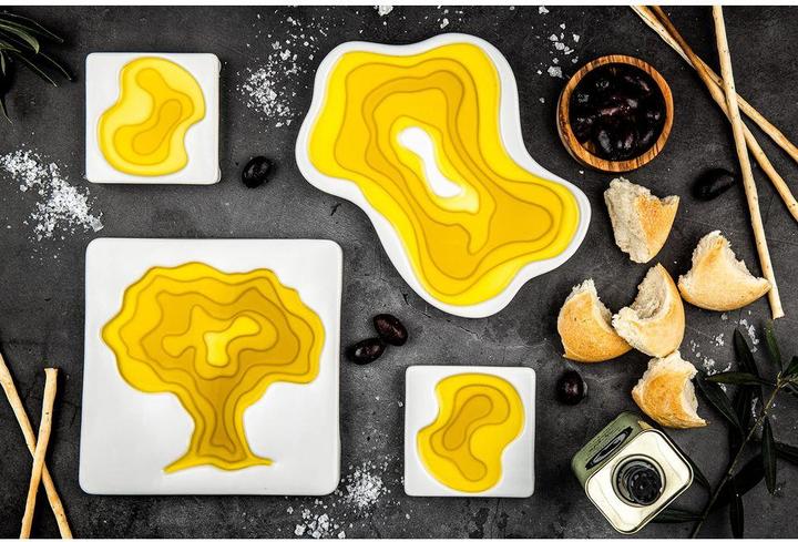 Actual product image Laguiole 2er Set Keramik Olivenöl Schälchen