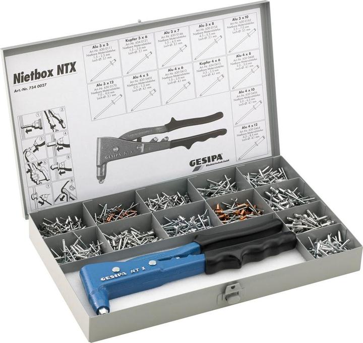 Image du produit Gesipa boîte à rivets (5 mm)