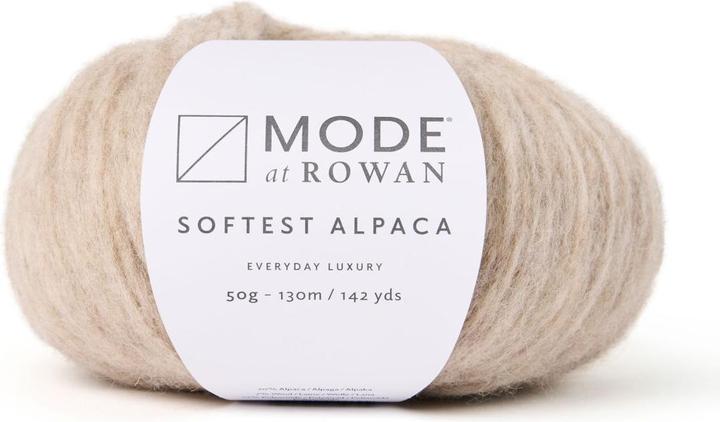 Actual product image DMC Mode at Rowan Softest Alpaca col. 015 linen approx. 130 m 50 g (130 m)