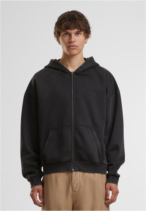 Produktbild Build Your Brand Vintage Heavy Zip Hoodie (M)