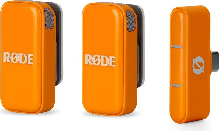 RØDE Wireless Micro Drahtloses Mikrofon-System USB-C Orange