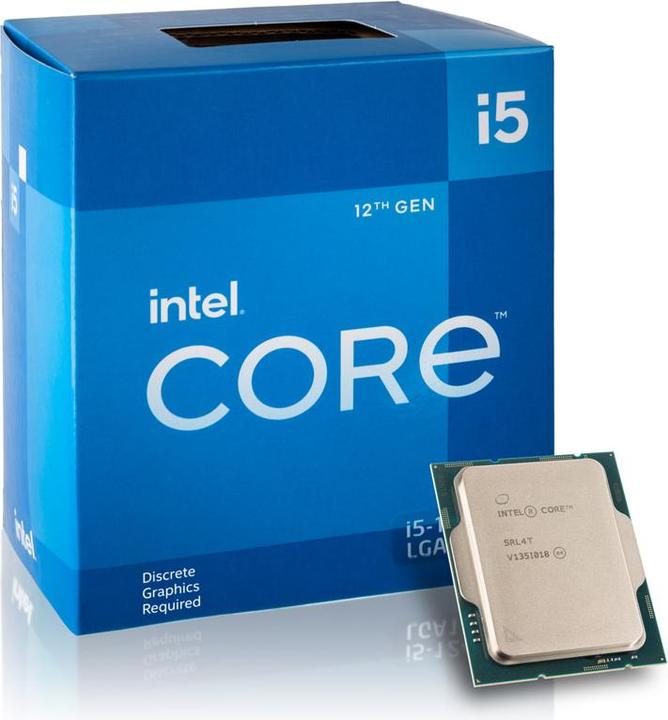 Produktbild Intel Core i5-12400F (LGA 1700, 2.50 GHz, 6 -Core)