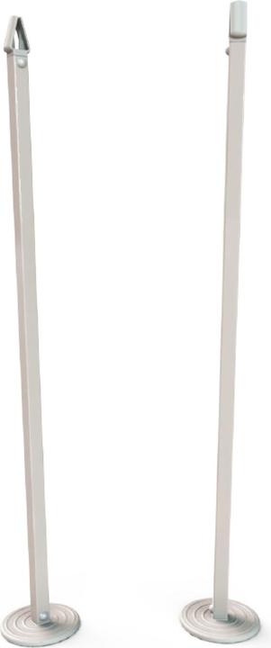 Sporti Paire de poteaux simples tennis