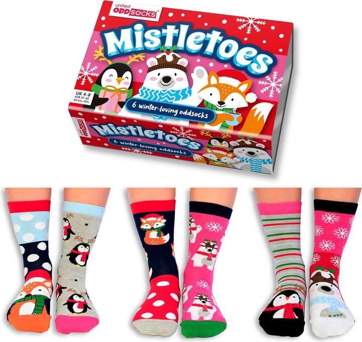 Produktbild United Oddsocks Mistletoes (3er Pack, 37 - 42)