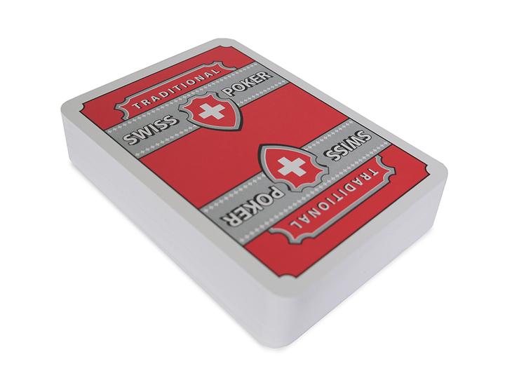 Actual product image Casinoshop Swiss Poker plastic poker card deck