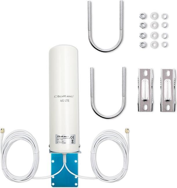 Actual product image Qoltec Antena 4G LTE DUAL | 5dBi | dookólna | zewnętrzna (4G)
